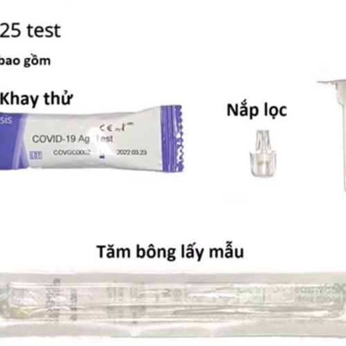 Bộ Kit Test Nhanh Humasis Covid -19 Ag test Gồm có những gì