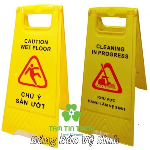 Bảng báo đang làm vệ sinh