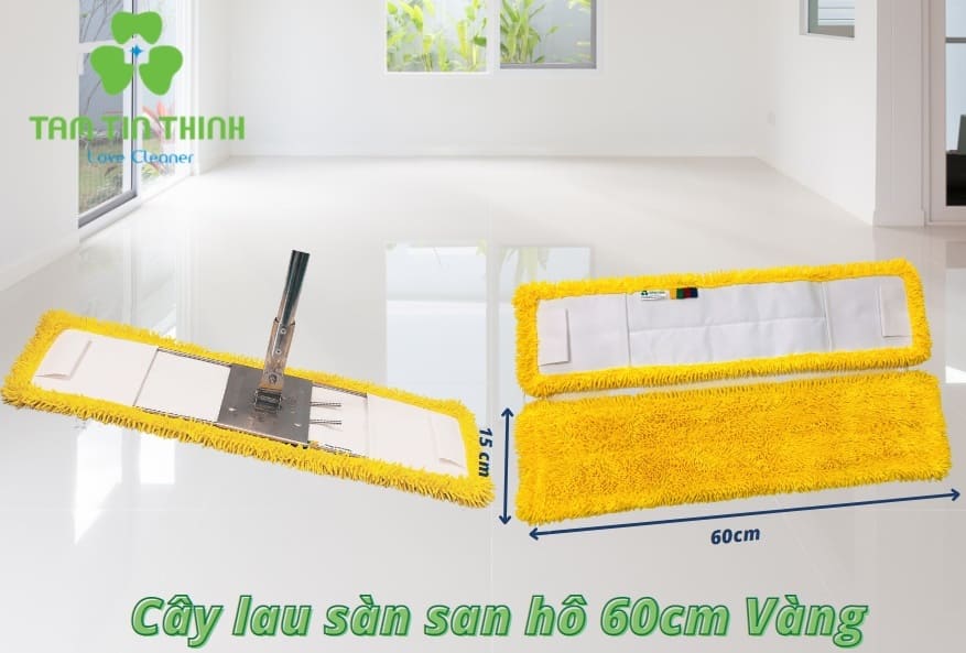 Cây lau nhà công nghiệp 60cm