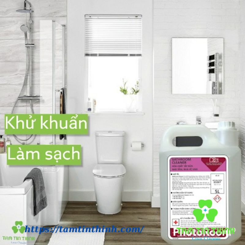 Hóa chất tẩy rửa toilet nhà tắm BATHROOM CLEANER