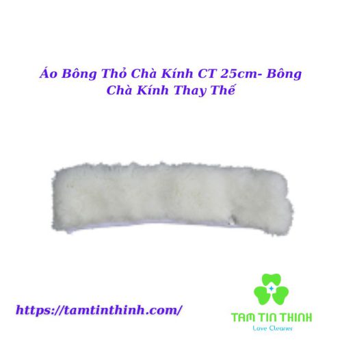 Áo Bông Thỏ Chà Kính CT 25cm- Bông Chà Kính Thay Thế