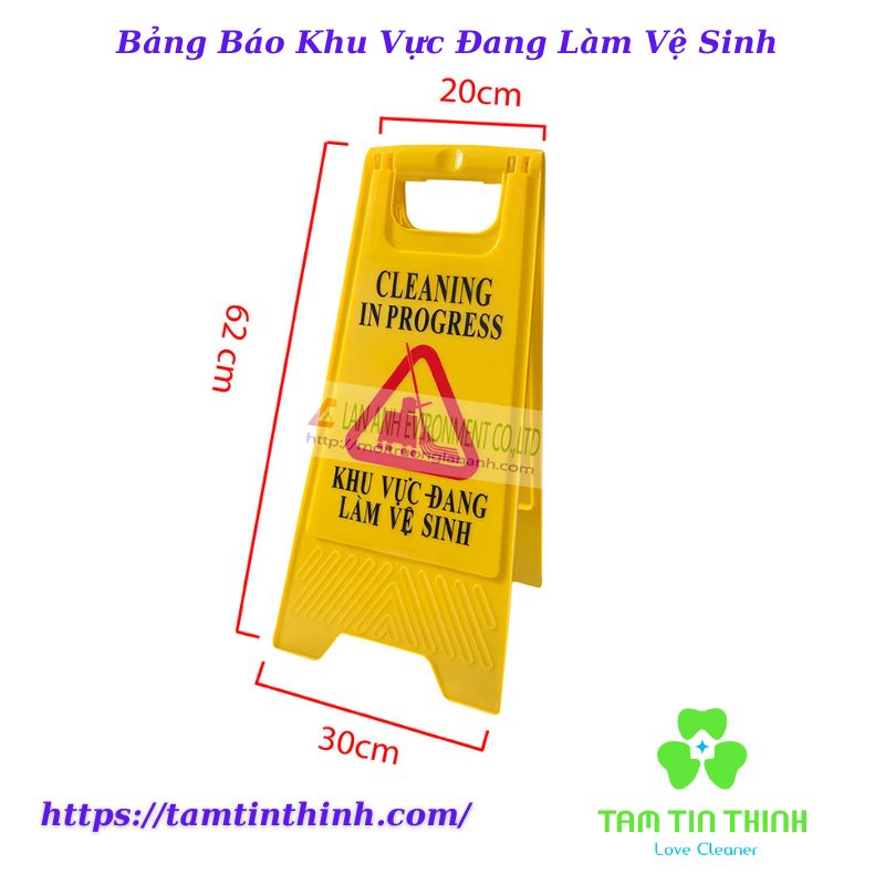 Bảng Báo Khu Vực Đang Làm Vệ Sinh