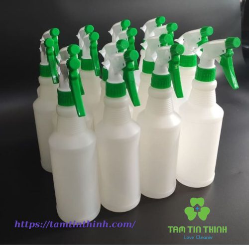 Bình Xịt Hóa Chất Lau Kính 500ml, 600ml, 700,ml, 900ml, 1000ml (1 lít)