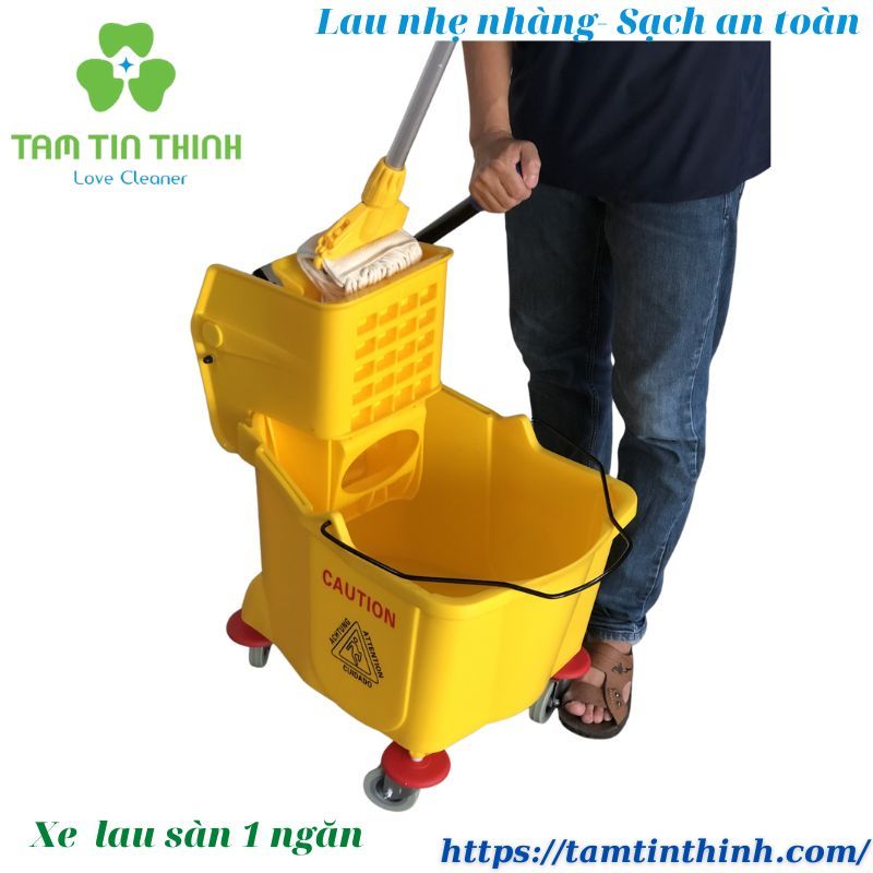 Bộ Cây Lau Sàn Ướt Công Nghiệp