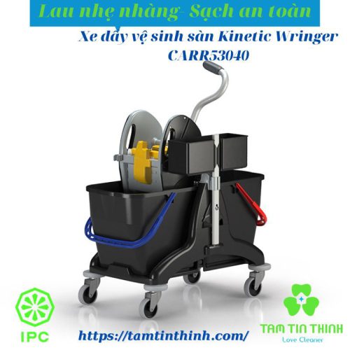 Bộ Xe Đẩy Lau Sàn 2P MINI Kinetic Wringer CARR53040