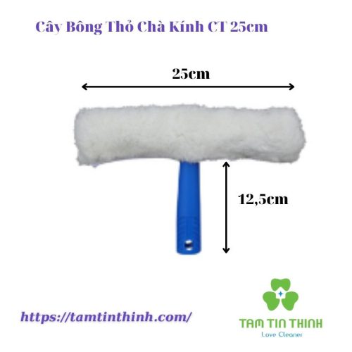 Cây Bông Thỏ Chà Kính CT 35cm