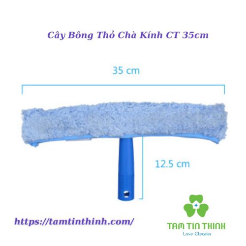 Cây Bông Thỏ Chà Kính CT 35cm