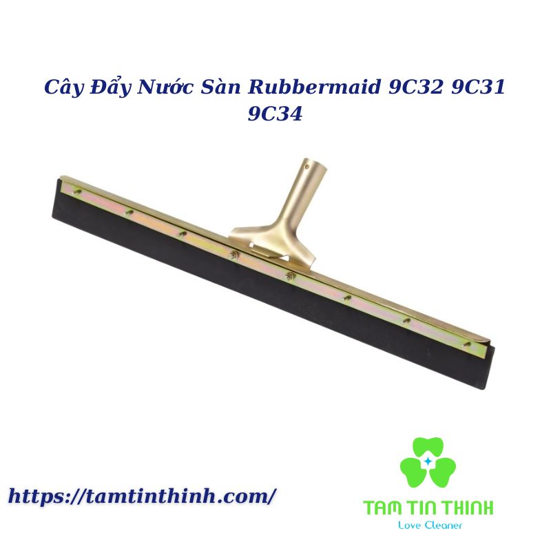 Cây Đẩy Nước Sàn Rubbermaid 9C32 9C31 9C34.