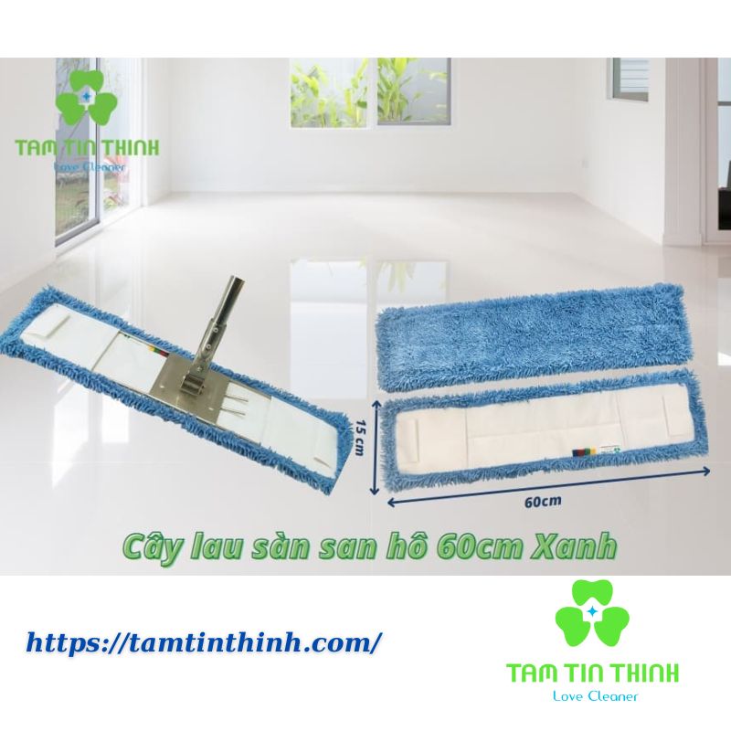 Cây Lau Nhà Inox San Hô 60cm Homeino