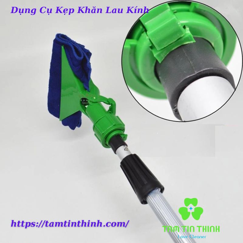 Dụng Cụ Kẹp Khăn Lau Kính- Giá Tốt Tại Đà Nẵng Hồ Chí Minh