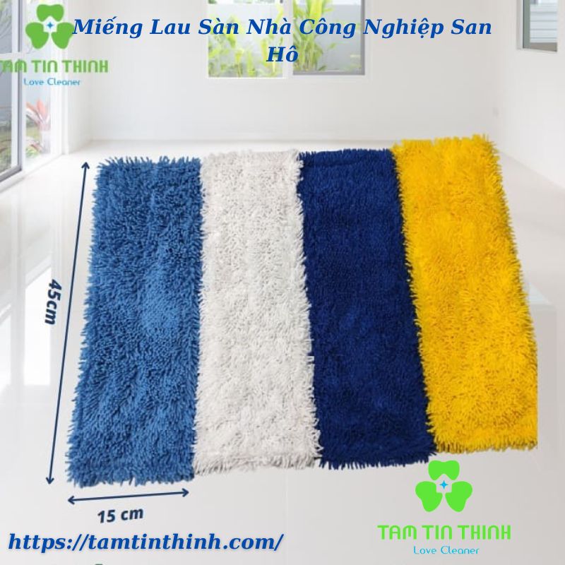 Miếng Lau Sàn Nhà Công Nghiệp San Hô