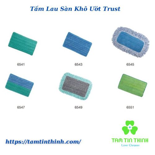 Tấm Lau Sàn Khô Ướt Trust