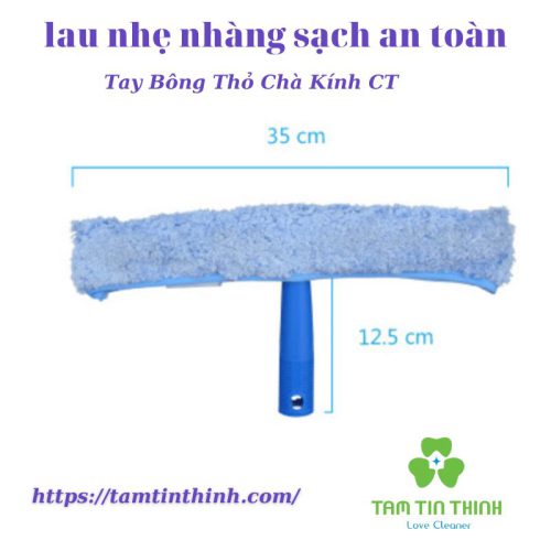 Tay Bông Thỏ Chà Kính CT