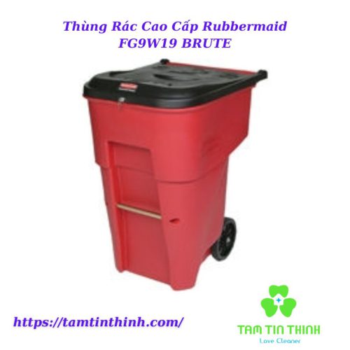 Thùng Rác Cao Cấp Rubbermaid FG9W19 BRUTE