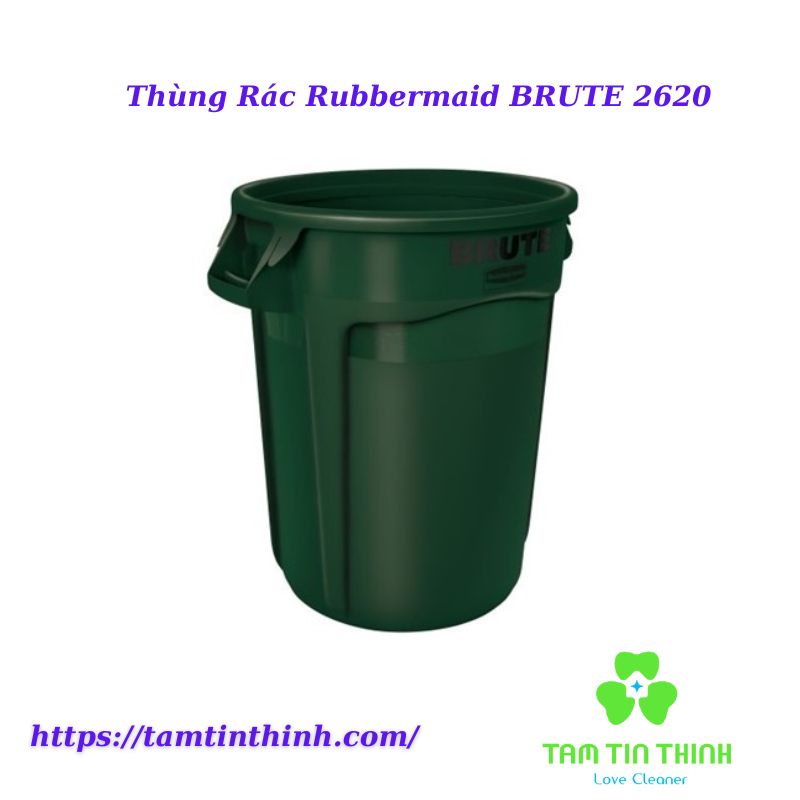 Thùng Rác Rubbermaid BRUTE 2620