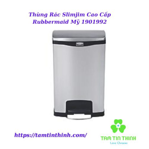 Thùng Rác Slimjim Cao Cấp Rubbermaid Mỹ 1901992