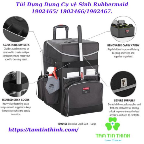 Túi Đựng Dụng Cụ vệ Sinh Rubbermaid 1902465/ 1902466/1902467.