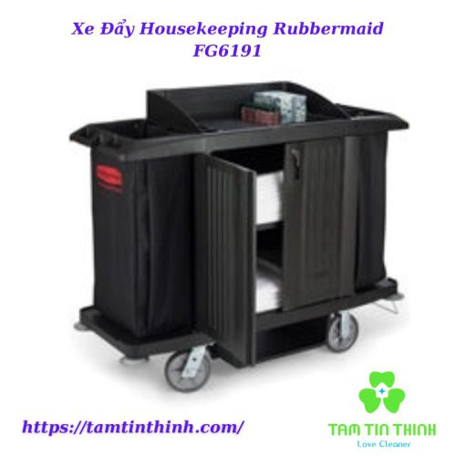 Xe Đẩy Housekeeping Rubbermaid FG6191