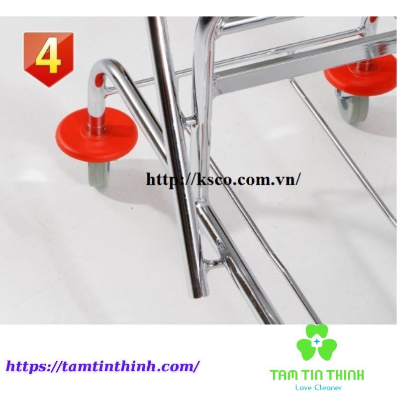 Xe Đẩy Vắt Nước Cây Lau Nhà 2 Ngăn AF08087 HC087