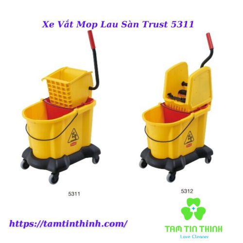 Xe Vắt Mop Lau Sàn Trust 5311