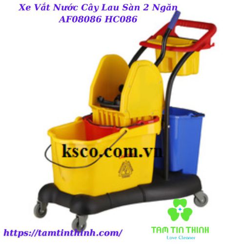 Xe Vắt Nước Cây Lau Sàn 2 Ngăn AF08086 HC086