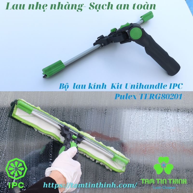 Bộ Lau Kính Kit Unihandle IPC Pulex TERG80201