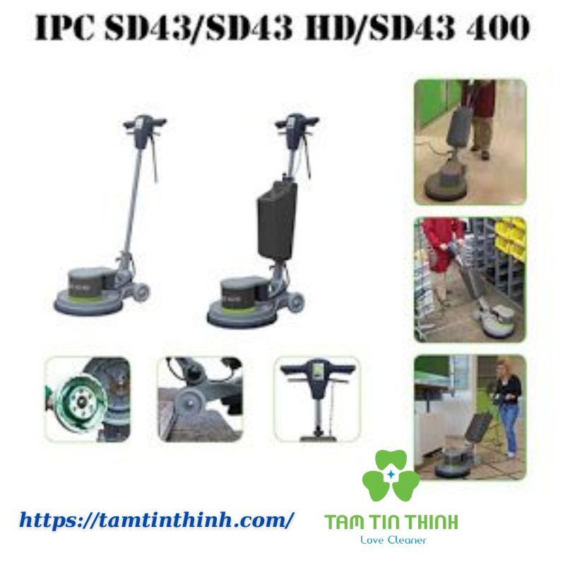 Máy Chà Sàn Đơn IPC SD43 HD