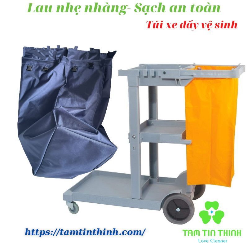 Túi Đựng Rác Xe Làm Phòng 1966885 ( Túi xe đẩy vệ sinh)