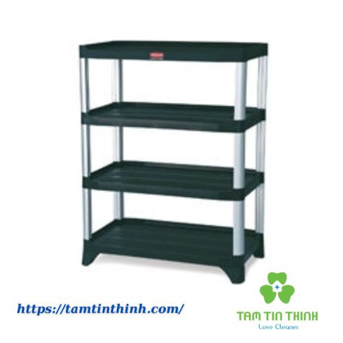 Xe Đẩy Thức Ăn 4 Tầng Rubbermaid 9T36