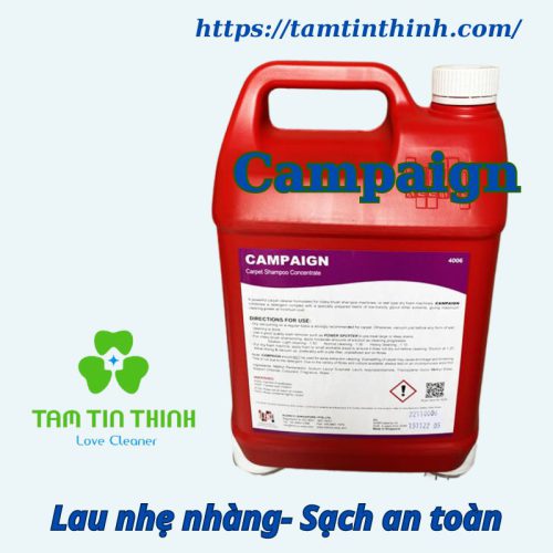 hóa chất giặt thảm campaign