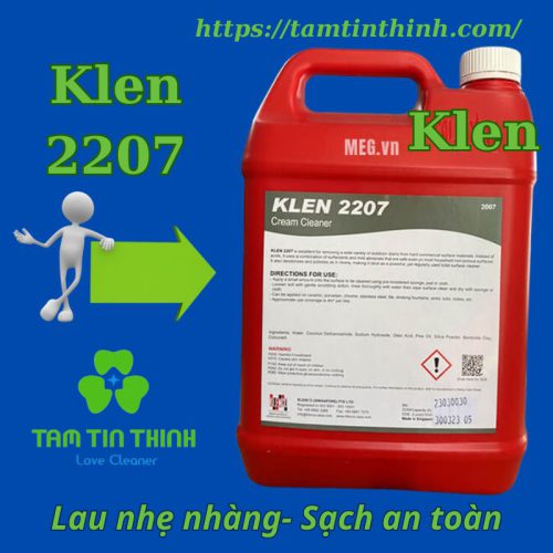 Hóa chất làm sạch kim loại Klen 2207 – Dạng kem