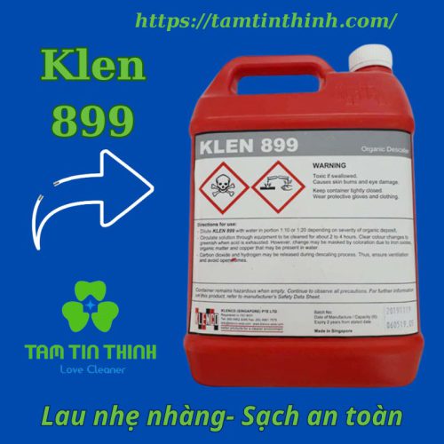 Hóa chất tẩy cặn hữu cơ KLEN 899