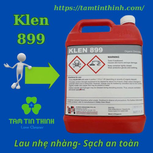 Hóa chất tẩy cặn hữu cơ KLEN 899