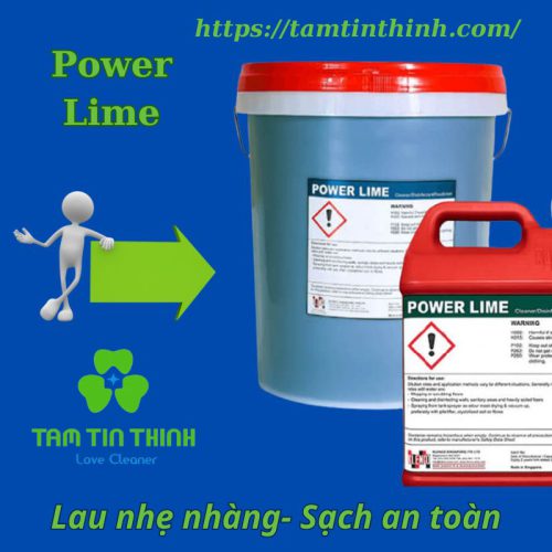 nước lau sàn power lime