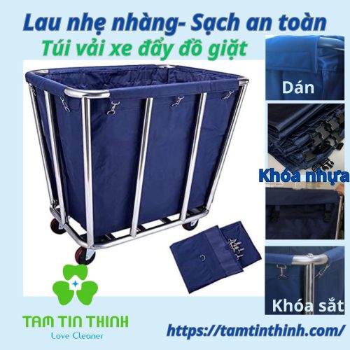 Túi vải xe đẩy đồ giặt- Xưởng sản xuất Giá Sỉ