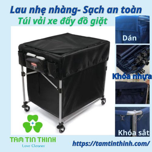 Túi vải xe đẩy đồ giặt- Xưởng sản xuất Giá Sỉ