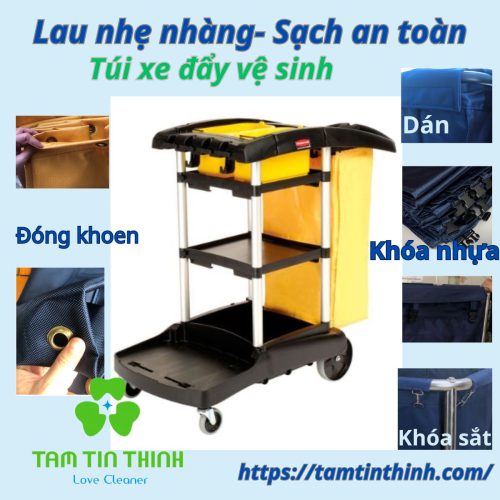 Túi xe đẩy vệ sinh- Xưởng sản xuất Giá Sỉ