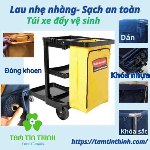 Túi xe đẩy vệ sinh- Xưởng sản xuất Giá Sỉ