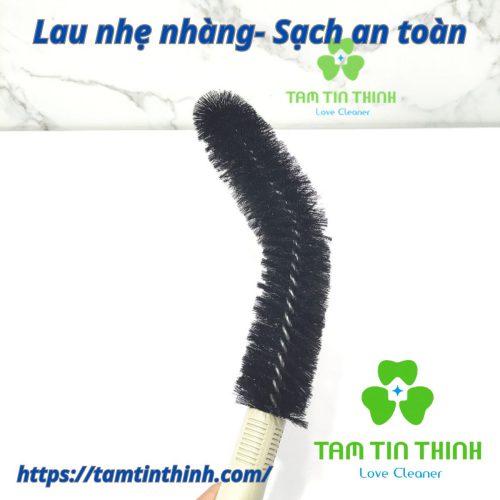 Đầu chổi quét mạng nhện cong