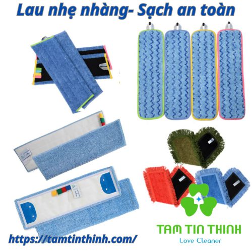 Khăn lau sàn kiểu dán