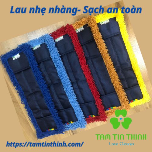 miếng lau nhà hình chữ nhật 45cm