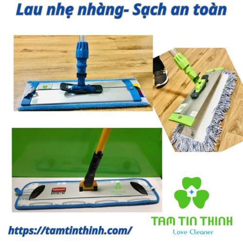 Miếng lau sàn kiểu dán