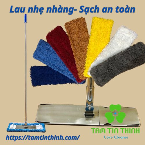 thảm lau nhà san hô hình chữ nhật 45cm