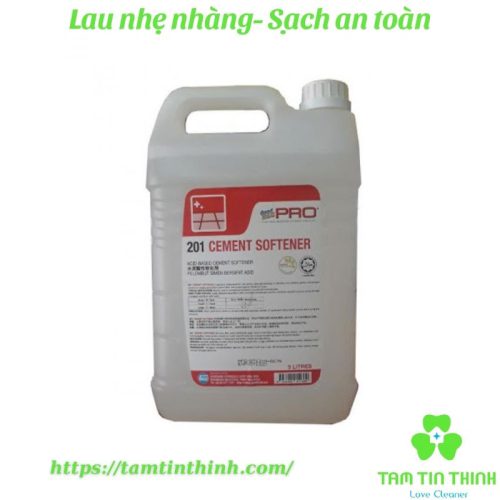 Acid làm mềm xi măng 201 CEMENT SOFTENER