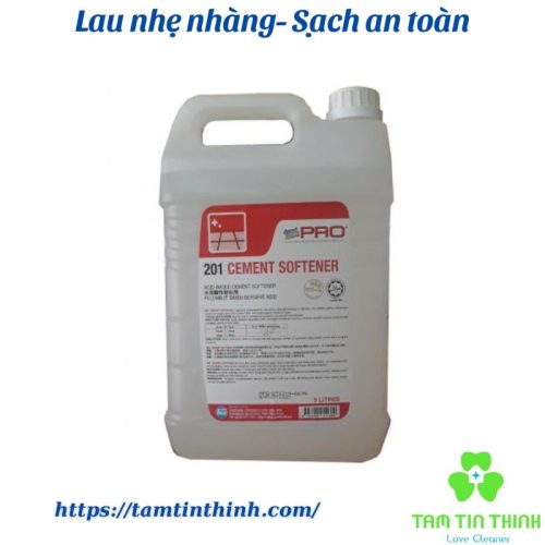 Acid làm mềm xi măng 201 CEMENT SOFTENER