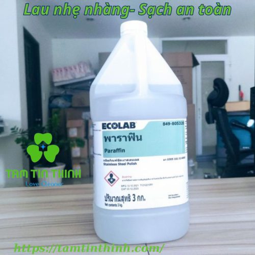 Chất lau bóng kim loại Ecolab Paraffin 1 Gal