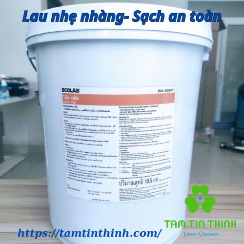 Chat phu bong san Ecolab Vision Plus 5 GAL 2