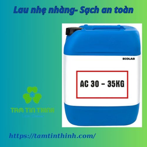 Chat tay rua cau can Ecolab AC30 can 35Kg 3