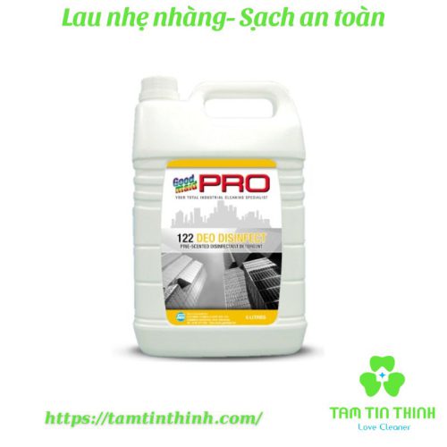 Chất tẩy rửa có tính sát khuẩn hương gỗ thông 122 DEO DISINFECT