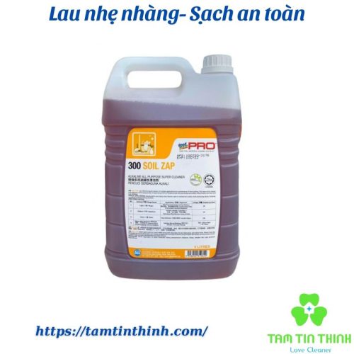 Dung dịch tẩy rửa đa năng gốc kiềm 300 SOIL ZAP